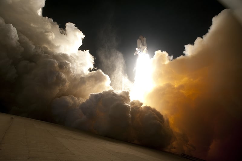 Space Shuttle Rocket Launch